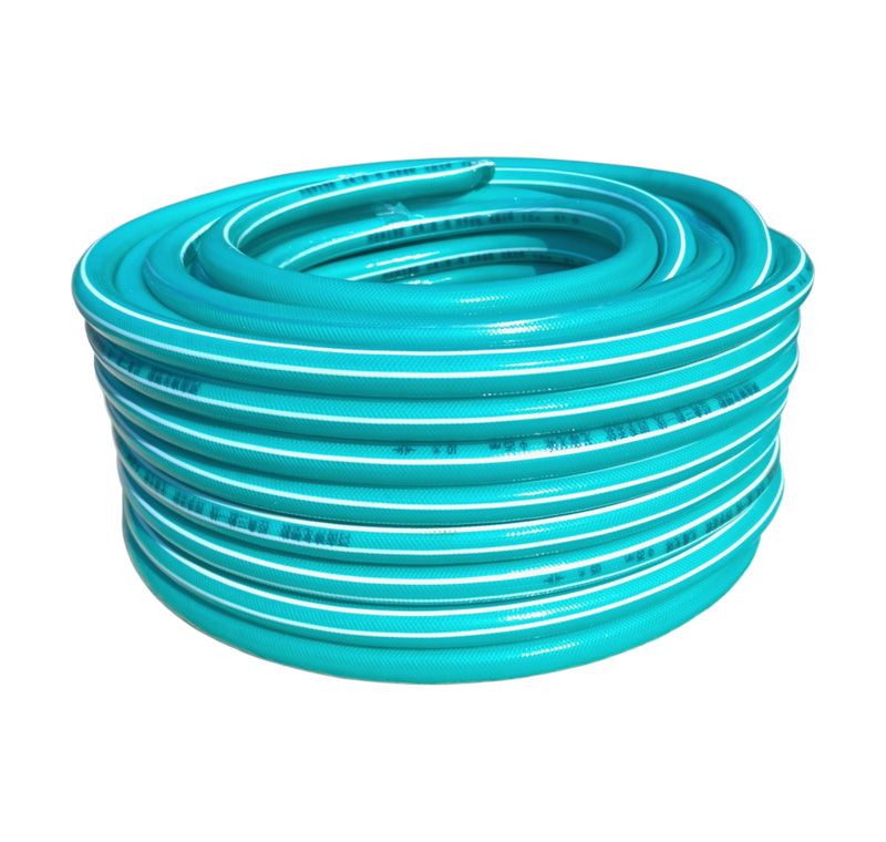 特制水绿色三胶加线软管